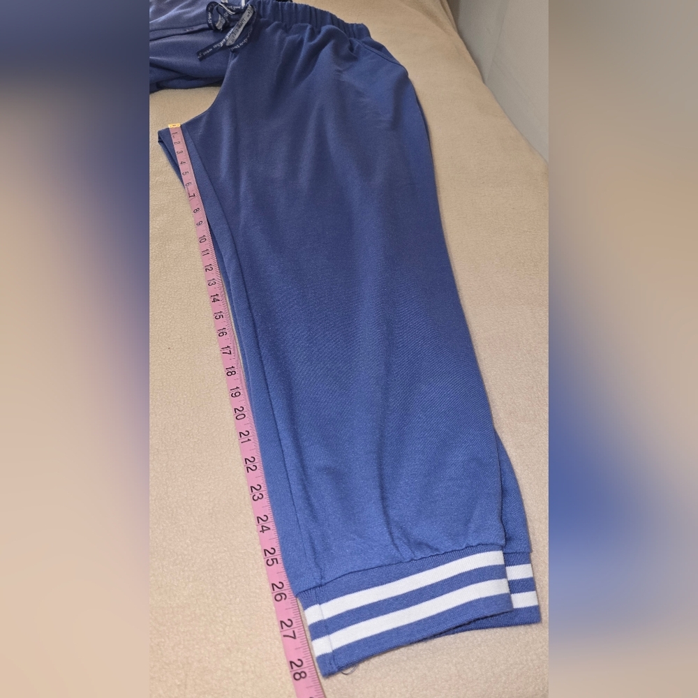 Muk Luks 1x Blue Women's Jog Suit (F) - Picture 7 of 7